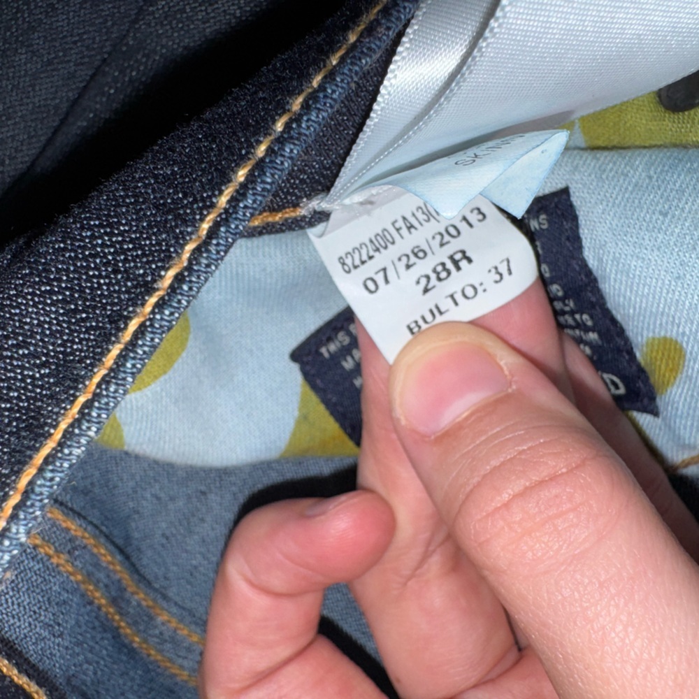 🔥 Lucky Brand Sofia Skinny Jeans – Size 6 / 28 Regular – Dark Wash - Picture 6 of 11